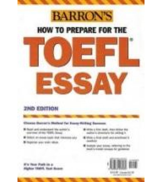 Barron's How to Prepare for the TOEFL Essay.