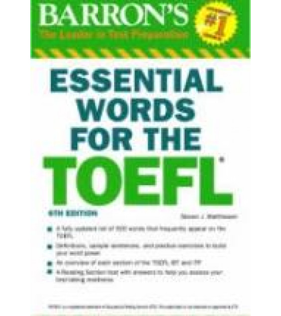 Barron's. Essential Words for the TOEFL - Barron's Ed.