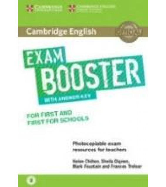Cambridge English Exam Booster for First and First for Schools with Answer Key.