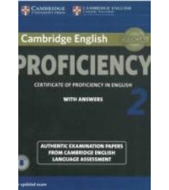 Cambridge English Proficiency (CPE) 2 for Updated Exam with answers.