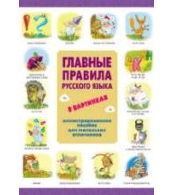 Главные правила русского языка в картинках - Фетисова М.С.