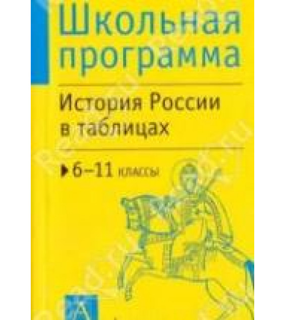 История России в таблицах: 6-11классы - Агафонов С.В.