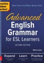 Advanced English Grammar for ESL Learners. — обложка