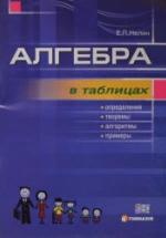 Алгебра в таблицах. 7-11 классы - Нелин Е.П. — обложка