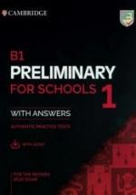 B1 Preliminary for Schools 1 with answers. — обложка