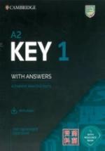 Cambridge A2. Key 1 With Answers. — обложка