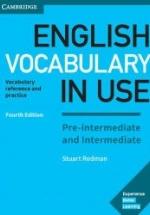 English Vocabulary in Use. Pre-Intermediate and Intermediate - Redman S. — обложка