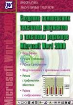 Информатика: Лабораторный практикум. Создание комплексных текстовых документов в текстовом редакторе Microsoft Word 2000. — обложка