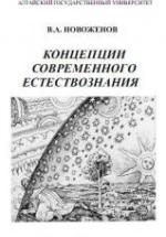 Концепции современного естествознания - Новоженов В.А. — обложка