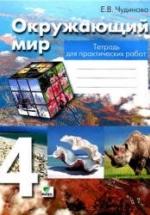 Окружающий мир. 4 класс. Тетрадь для практических работ - Чудинова Е.В. — обложка