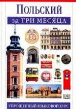 Польский за три месяца - Данусия Сток — обложка