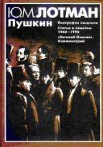 Пушкин - Лотман Ю.М. — обложка